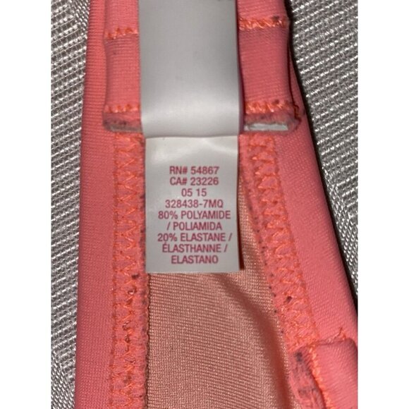 Victoria’s Secret 34D The Flirt Bandeau Colorblock Bikini Top W/Strap Underwire - Picture 10 of 15